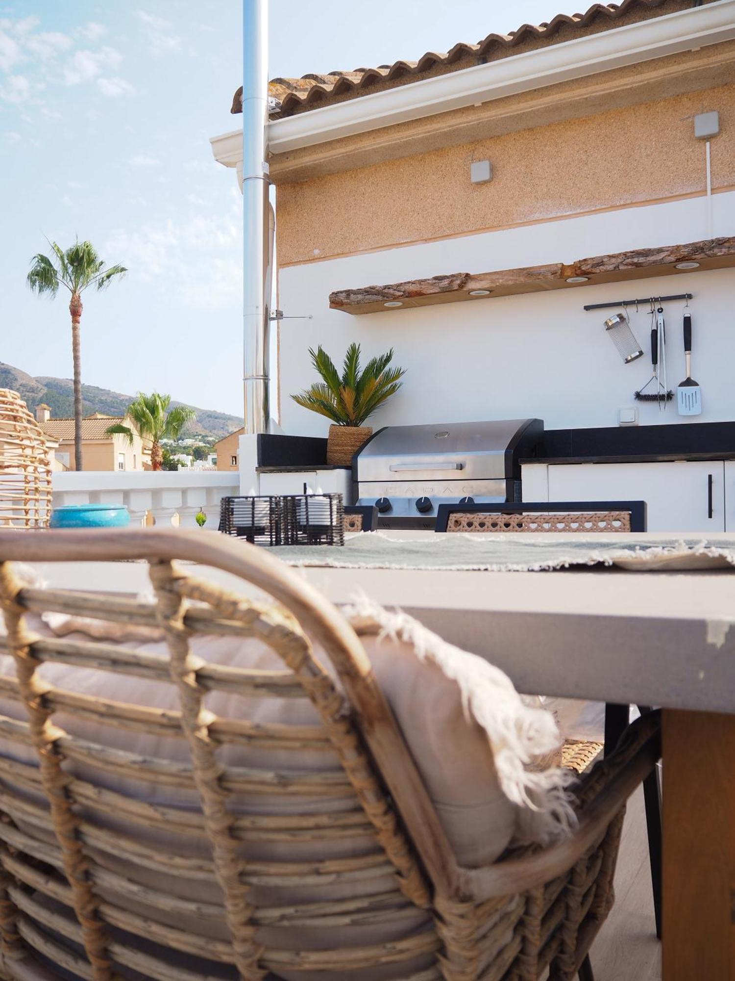 Casa Naru Albir, Duplex Appartement Met Ruim Terras En Buitenkeuken El Albir Zewnętrze zdjęcie