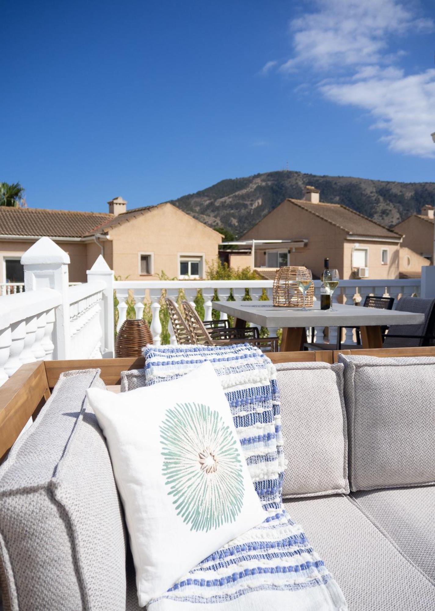 Casa Naru Albir, Duplex Appartement Met Ruim Terras En Buitenkeuken El Albir Zewnętrze zdjęcie